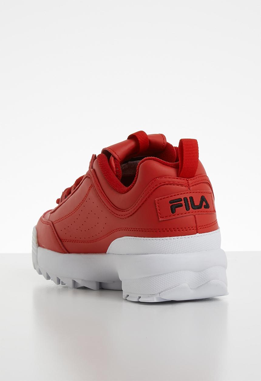 FILA - Disruptor ii premium - red/white/black