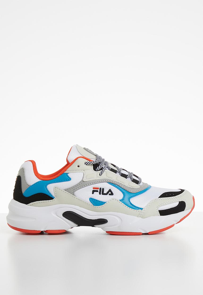 FILA - Luminance - white/atomic blue/red orange