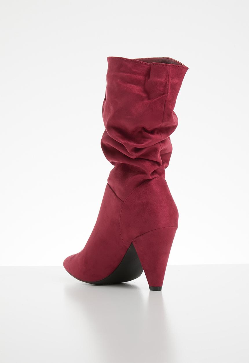 Miss Black - Ratu boot - burgundy