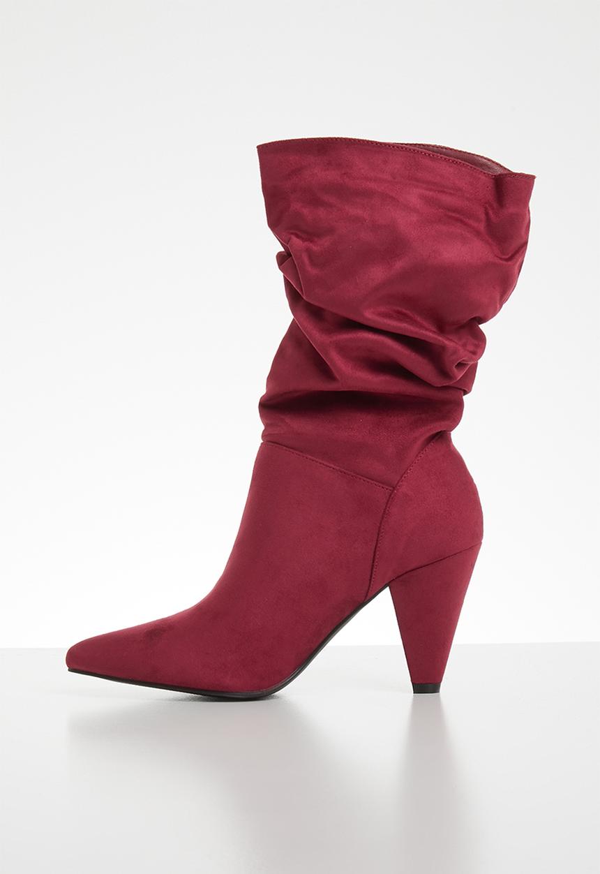 Miss Black - Ratu boot - burgundy
