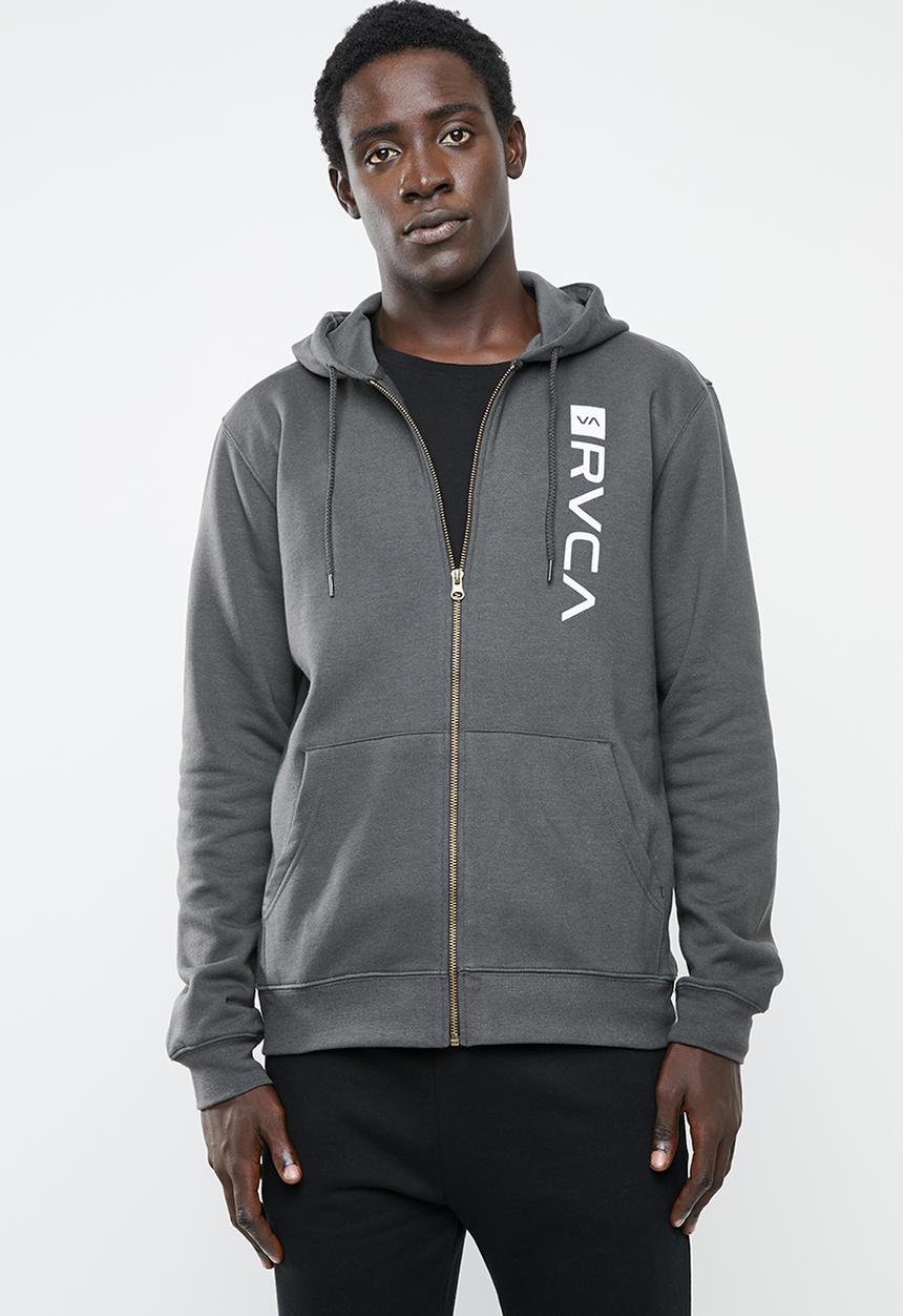 RVCA - Cage hoodie - charcoal