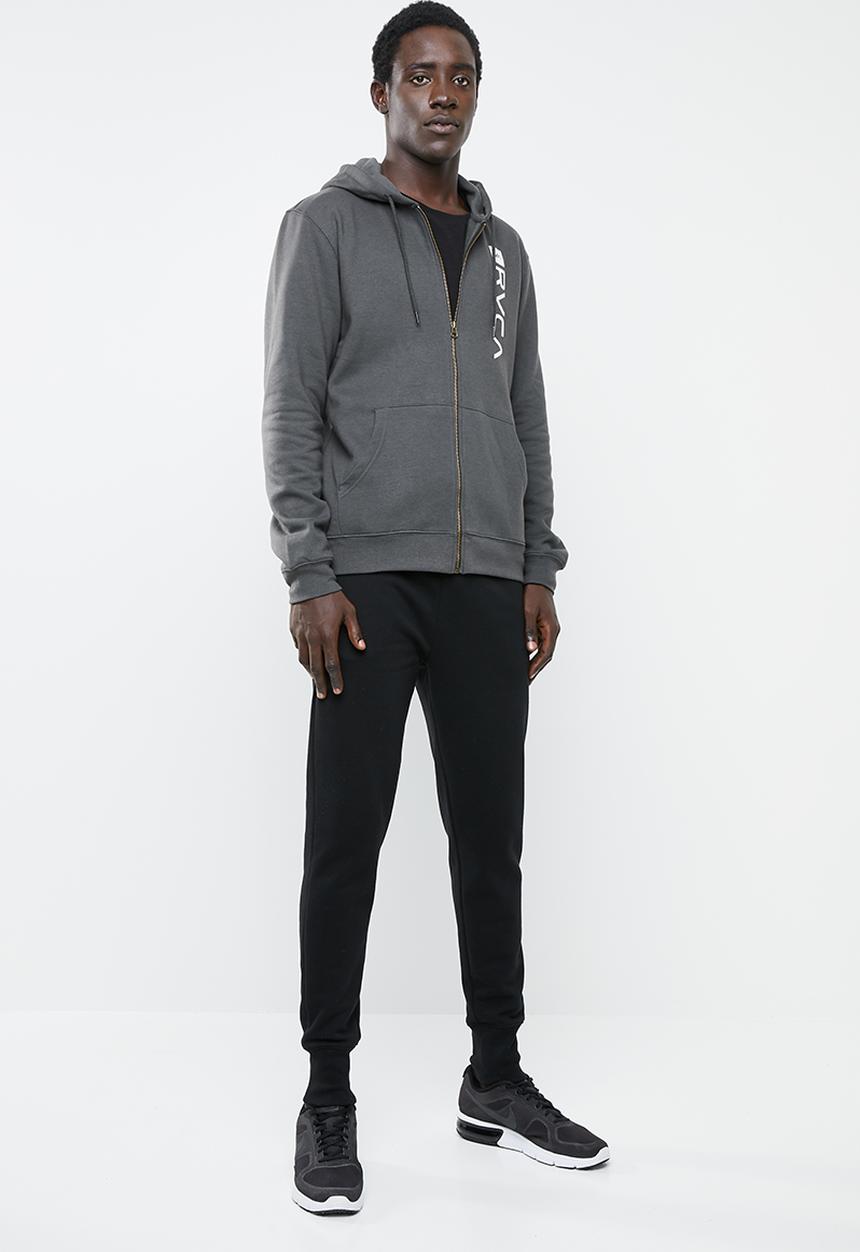 RVCA - Cage hoodie - charcoal