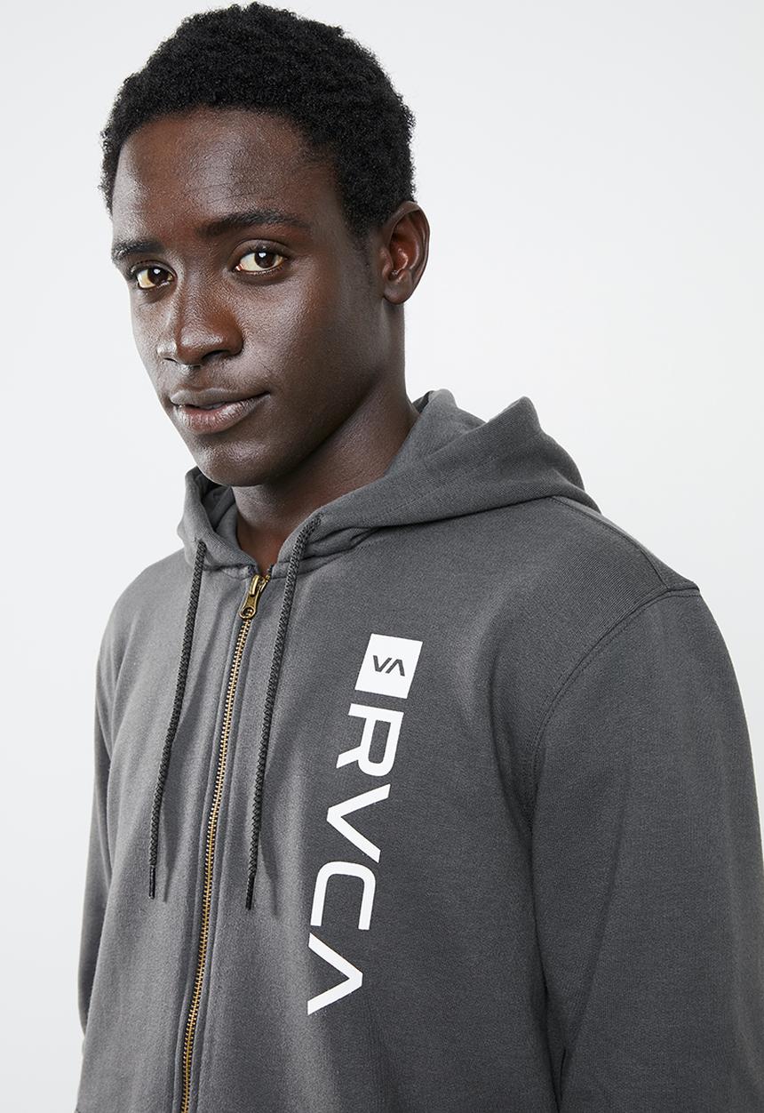 RVCA - Cage hoodie - charcoal