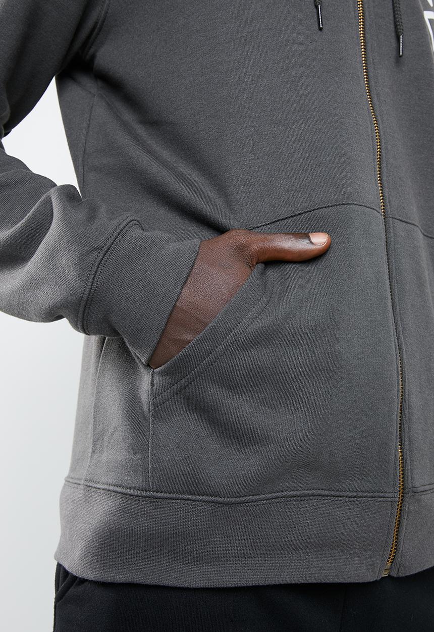RVCA - Cage hoodie - charcoal