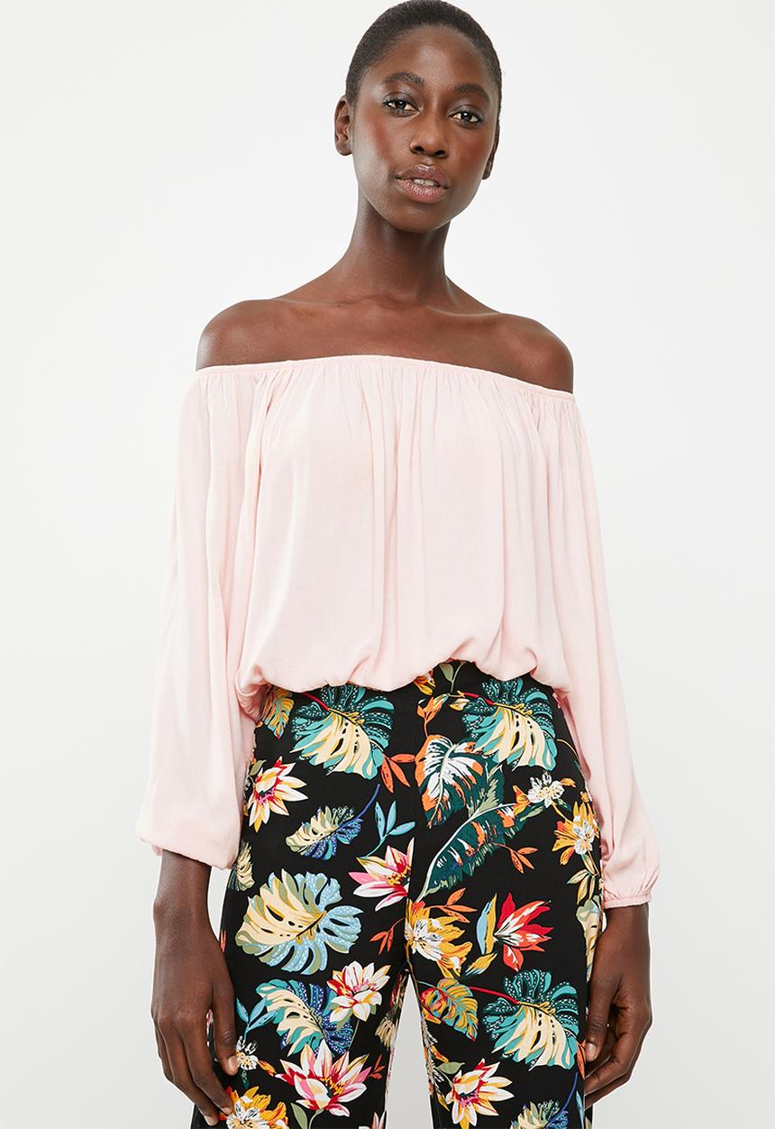 Superbalist - Boobtube blouson top - pale pink