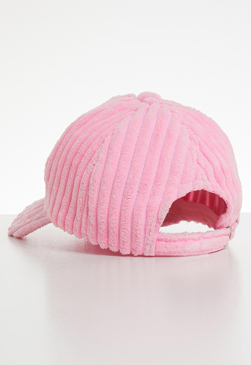 Superbalist - Corduroy peak cap - pink