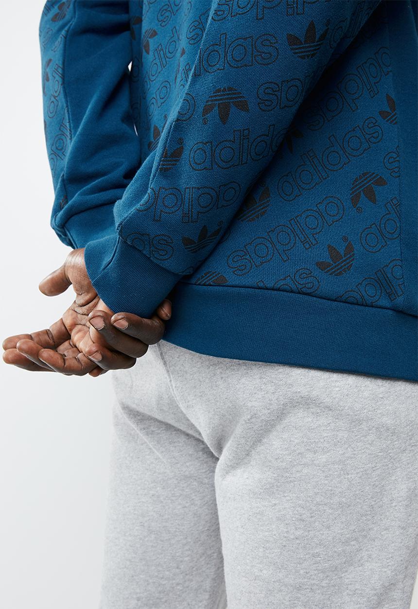 adidas Originals - Mono crew sweater - blue 
