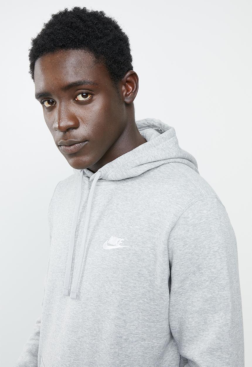 Nike - Club hoodie po bb - dark grey 
