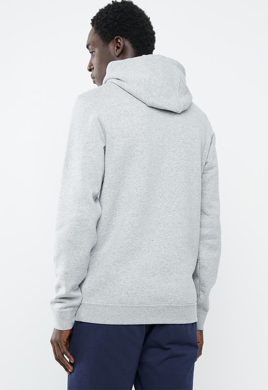 Nike - Club hoodie po bb - dark grey 
