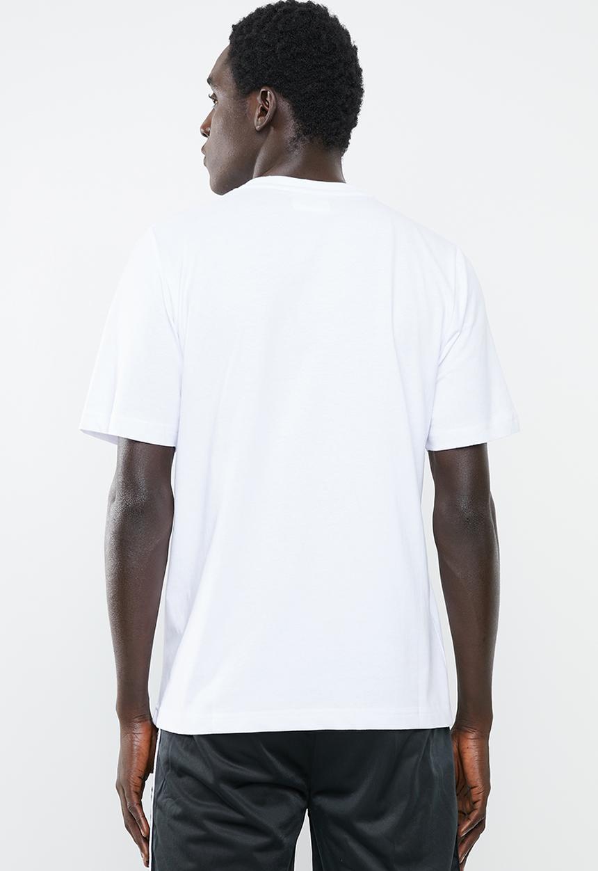 KAPPA - Logo cromen tee - white & black
