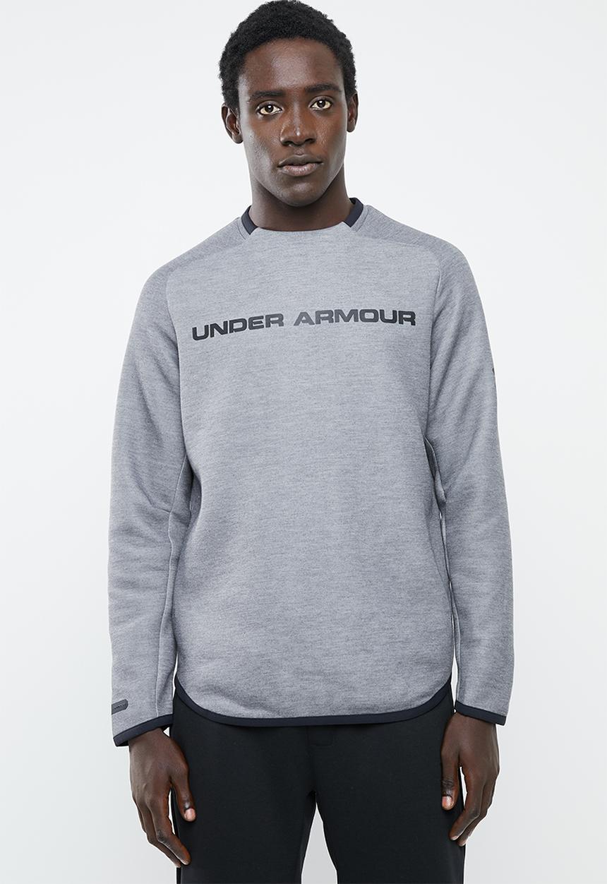 Under Armour - Move light graphic crew sweater - grey