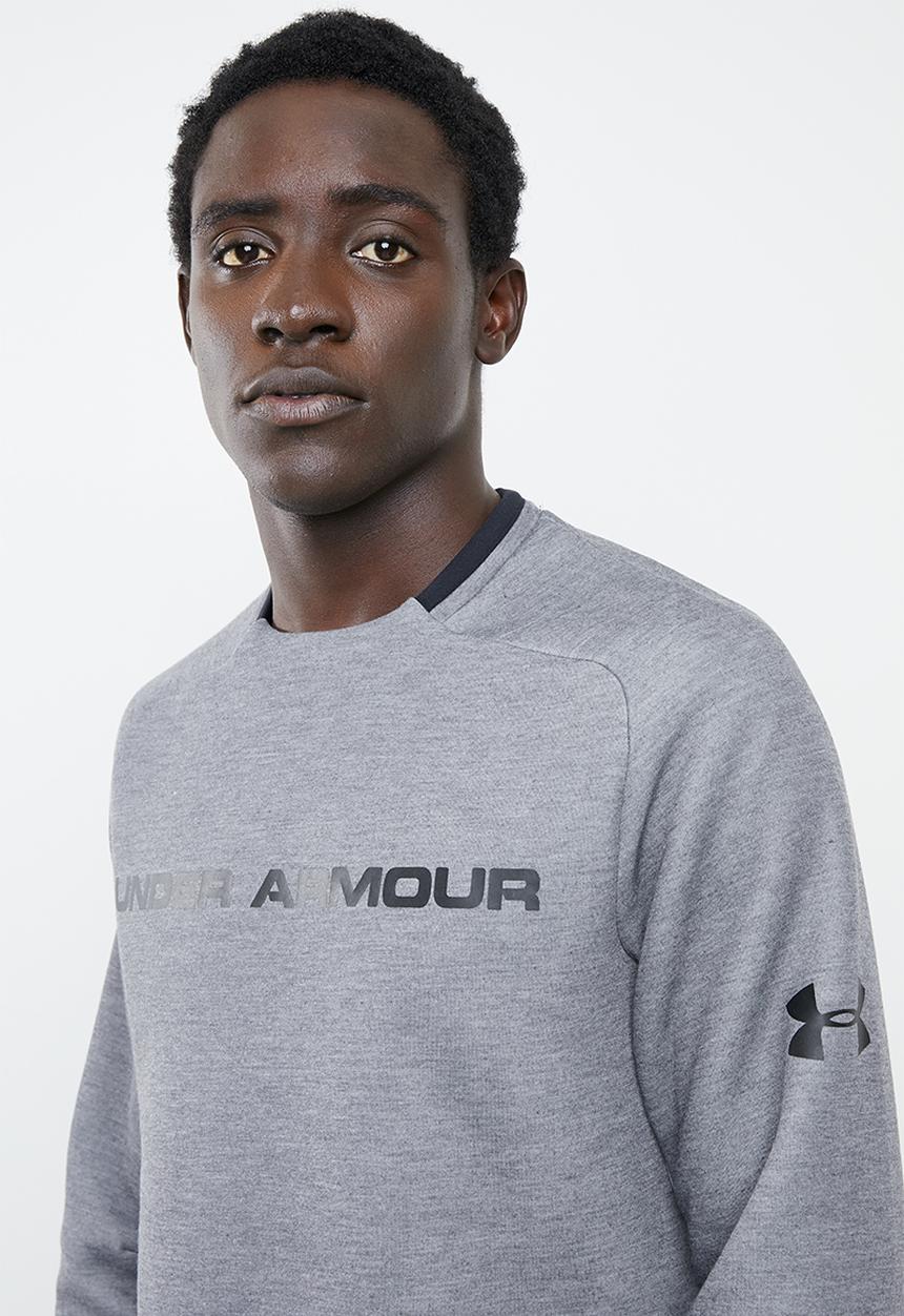 Under Armour - Move light graphic crew sweater - grey