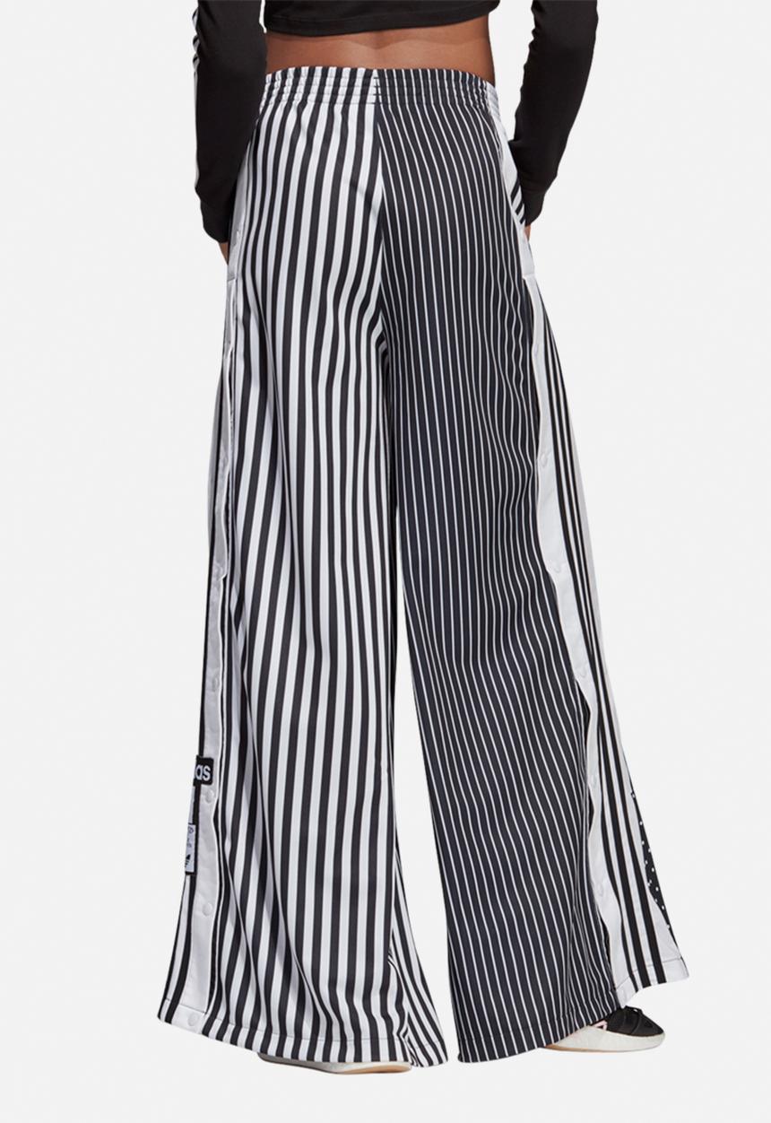 adidas Originals - Wide leg track pants - black & white