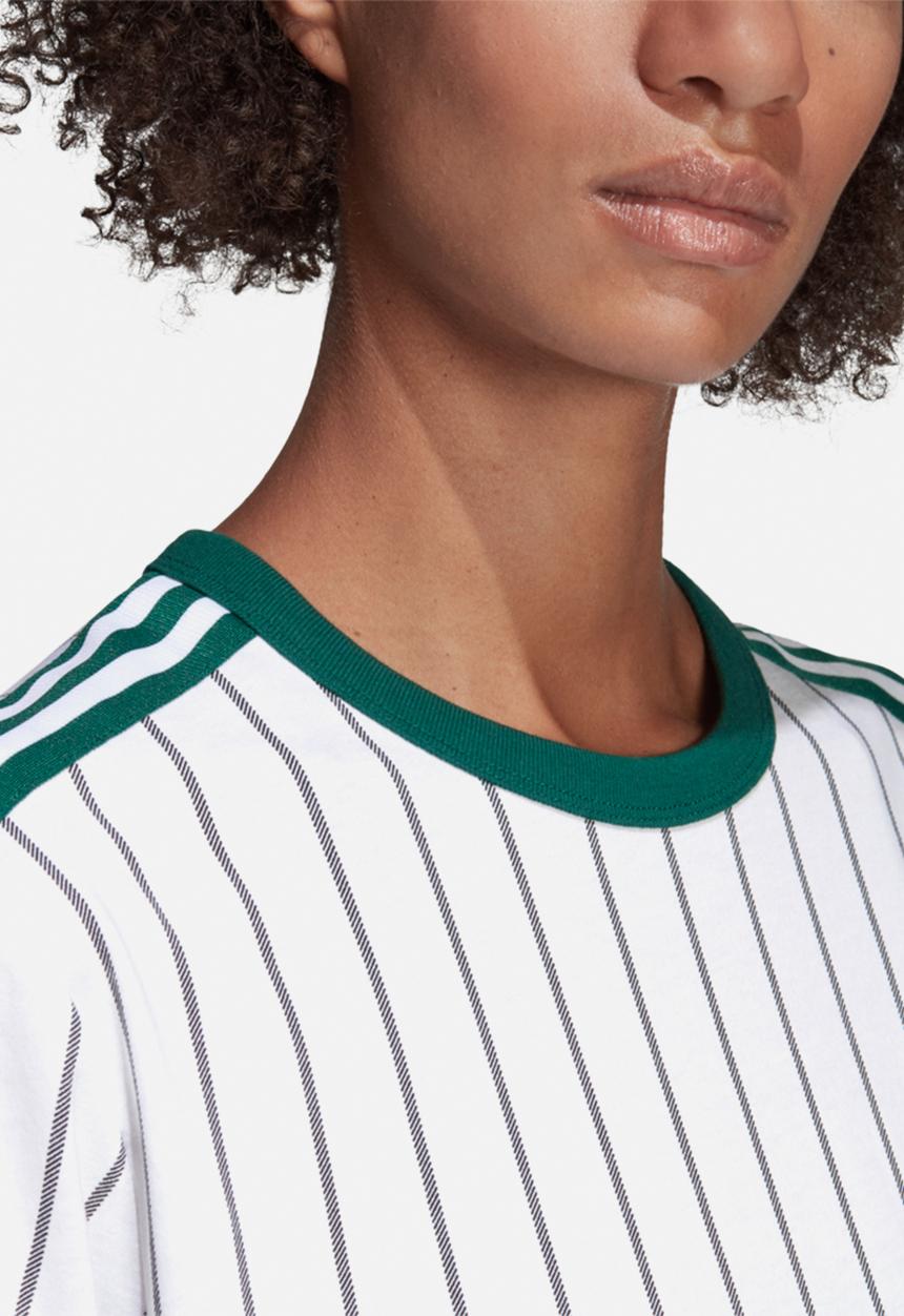 adidas Originals - Boyfriend tee - white & green