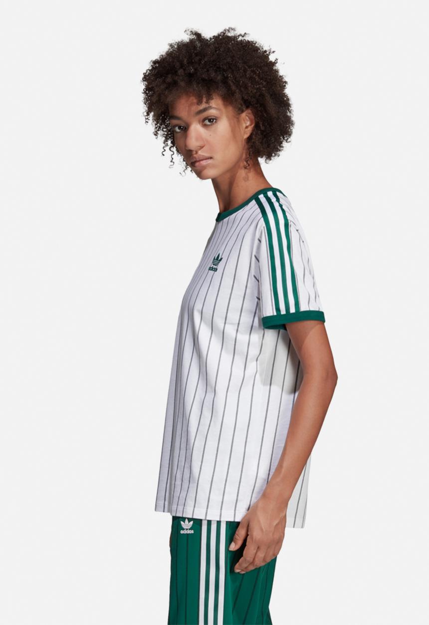 adidas Originals - Boyfriend tee - white & green