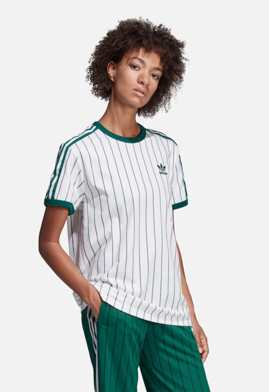 adidas Originals - Boyfriend tee - white & green