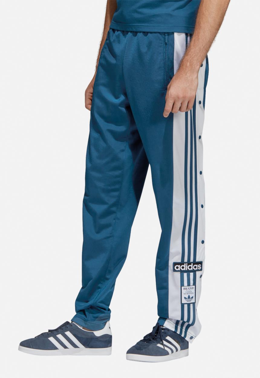 adidas Originals - Snap pants - blue & white