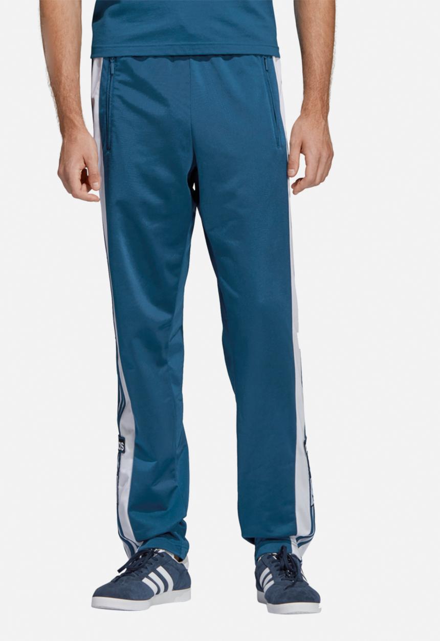 adidas Originals - Snap pants - blue & white