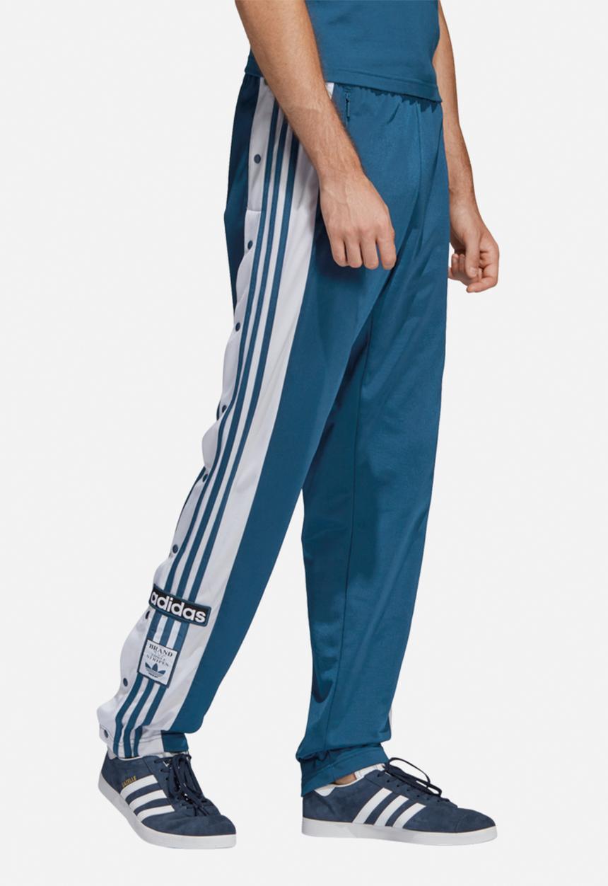 adidas Originals - Snap pants - blue & white