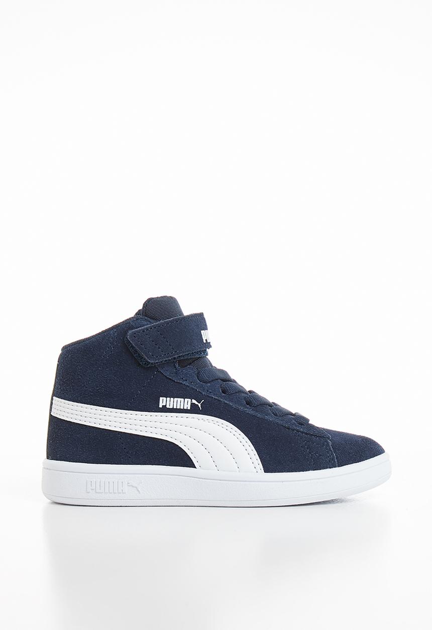 PUMA - Puma smash v2 mid v ps - peacoat/white