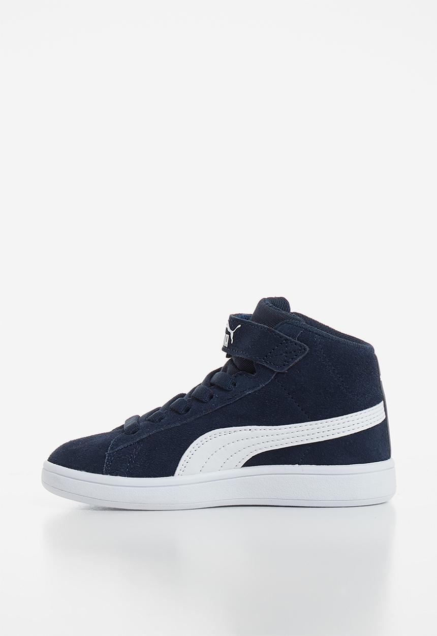 PUMA - Puma smash v2 mid v ps - peacoat/white