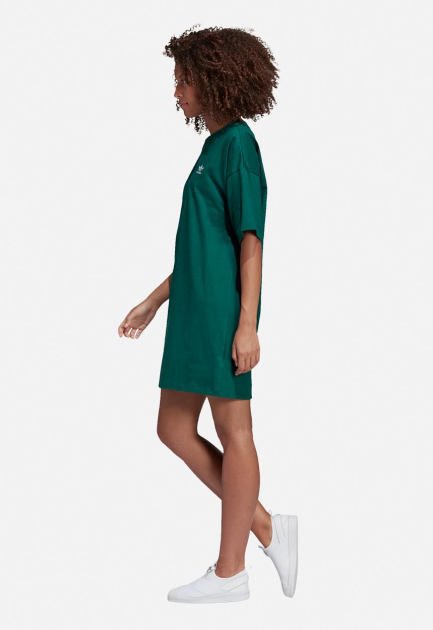 adidas Originals - Boyfriend tee dress - green