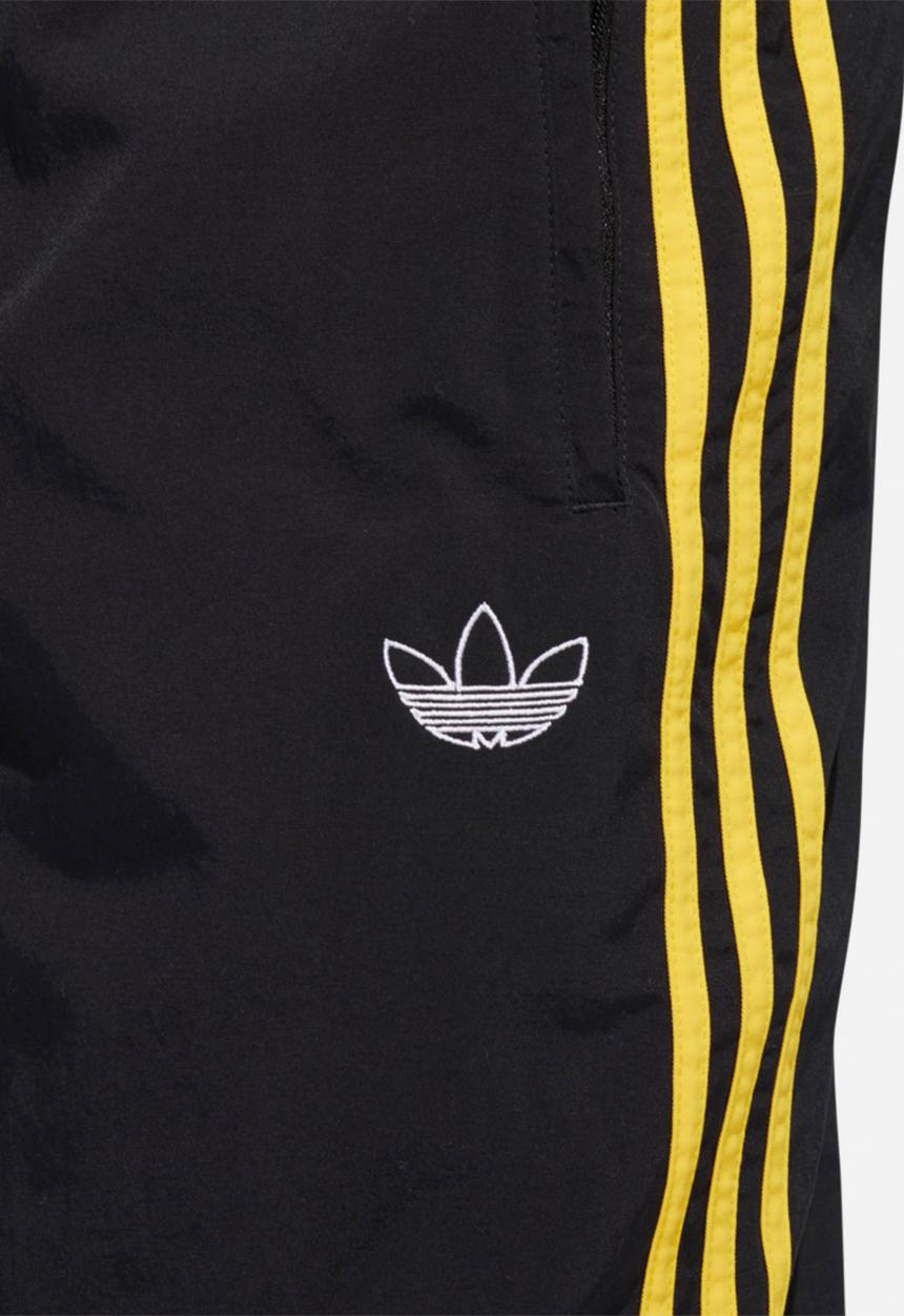 adidas Originals - Woven block pants - black & yellow