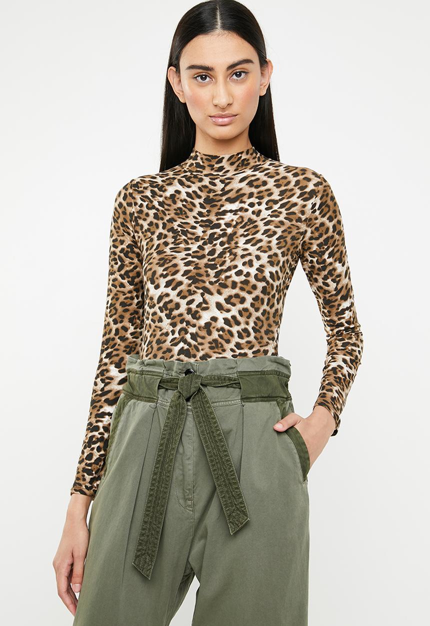 Superbalist - Animal bodysuit - brown & black