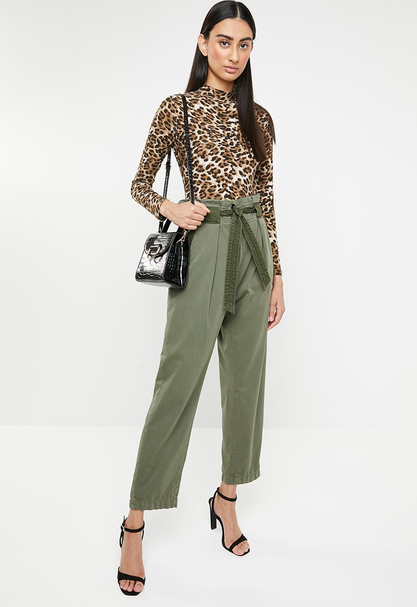 Superbalist - Animal bodysuit - brown & black
