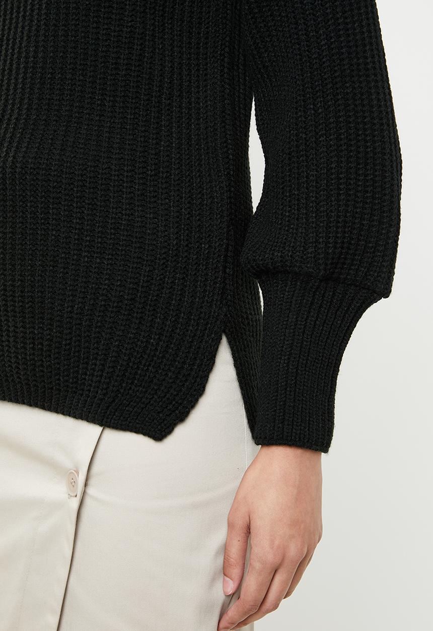 Superbalist - Balloon sleeve pull over - black