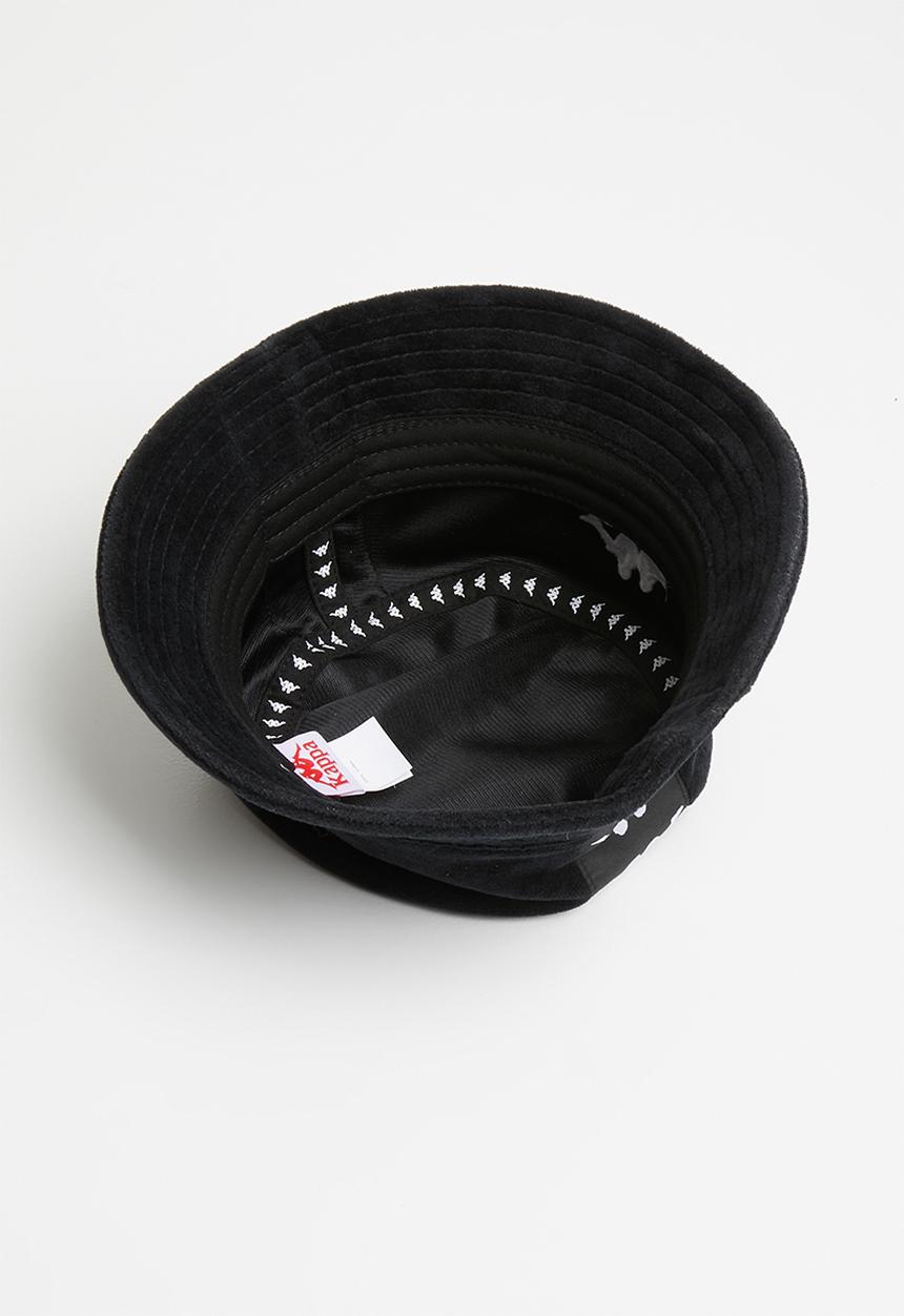 KAPPA - Velour sporty hat - black