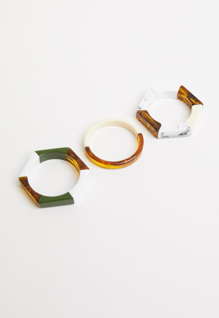 Superbalist - Hally chunky bangle set - multi