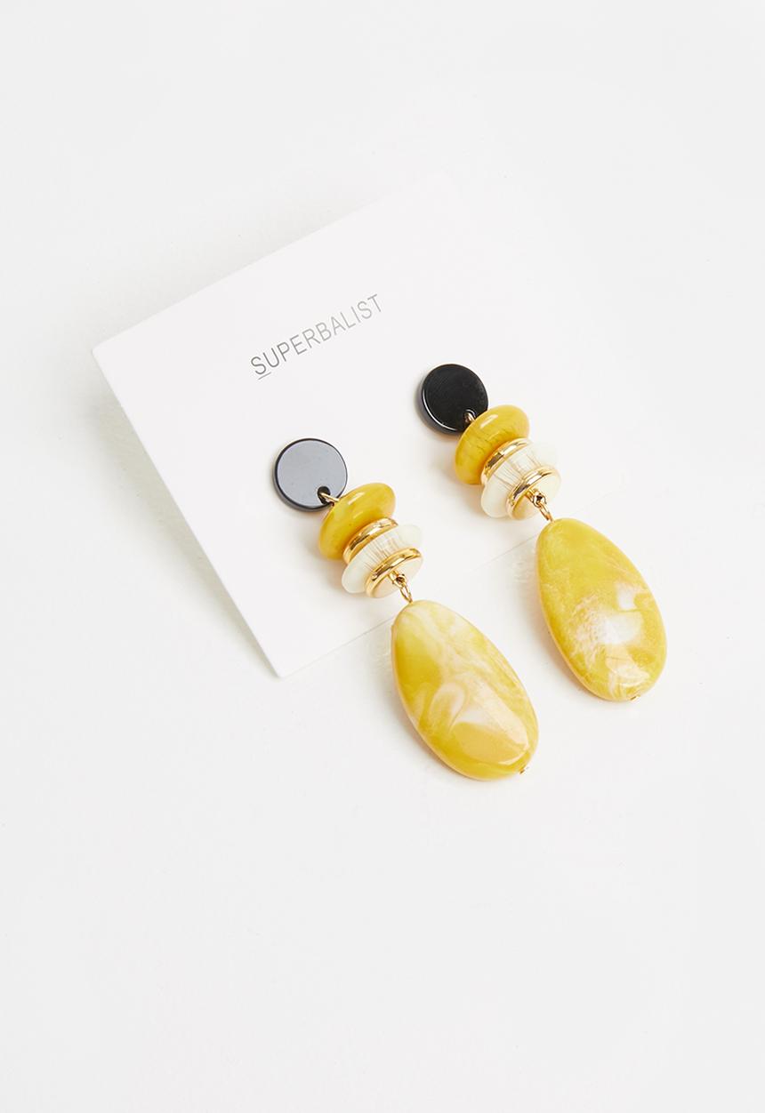 Superbalist - Zoe drop earrings - multi