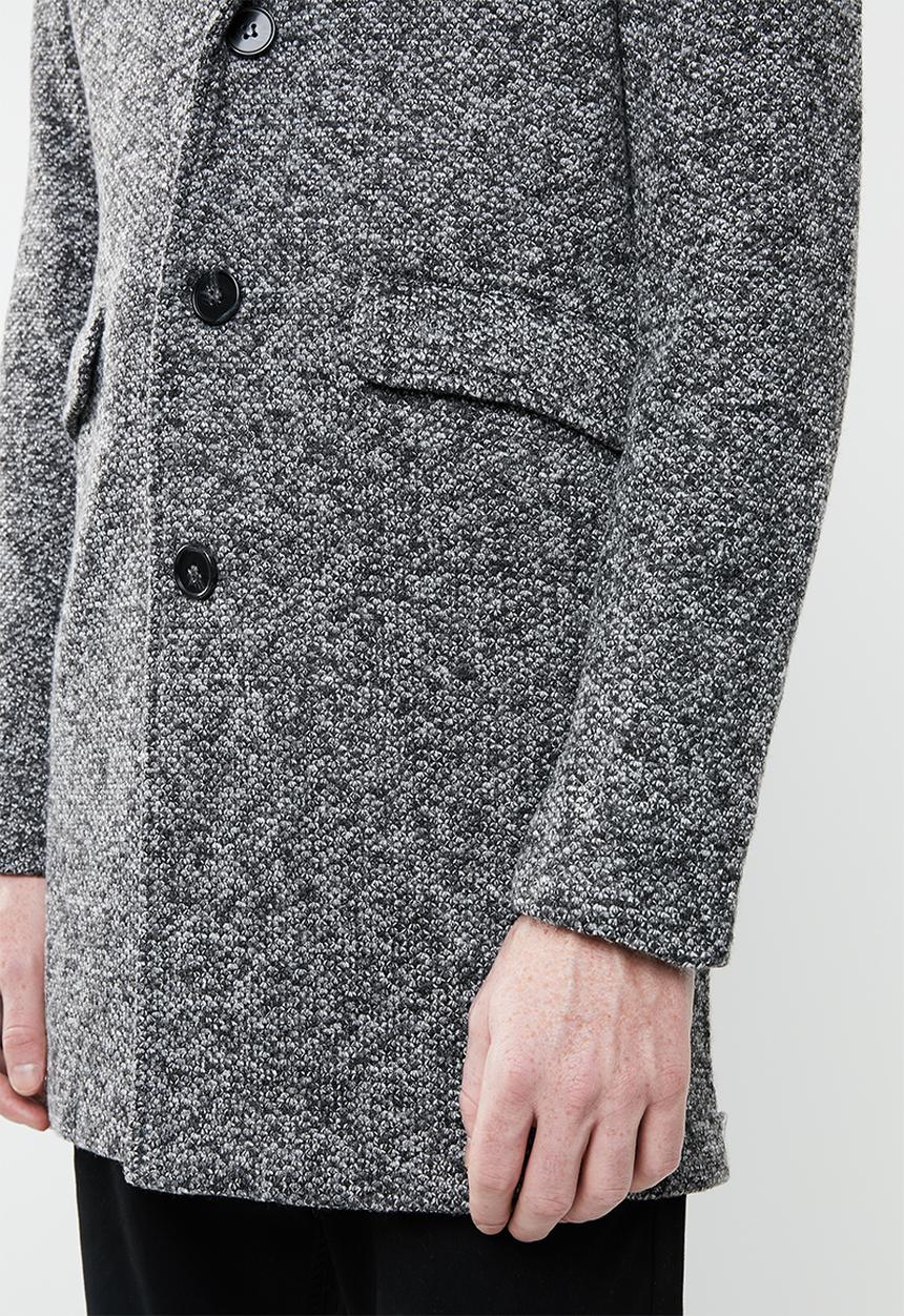 PROCESS BLACK - Charles coat - grey