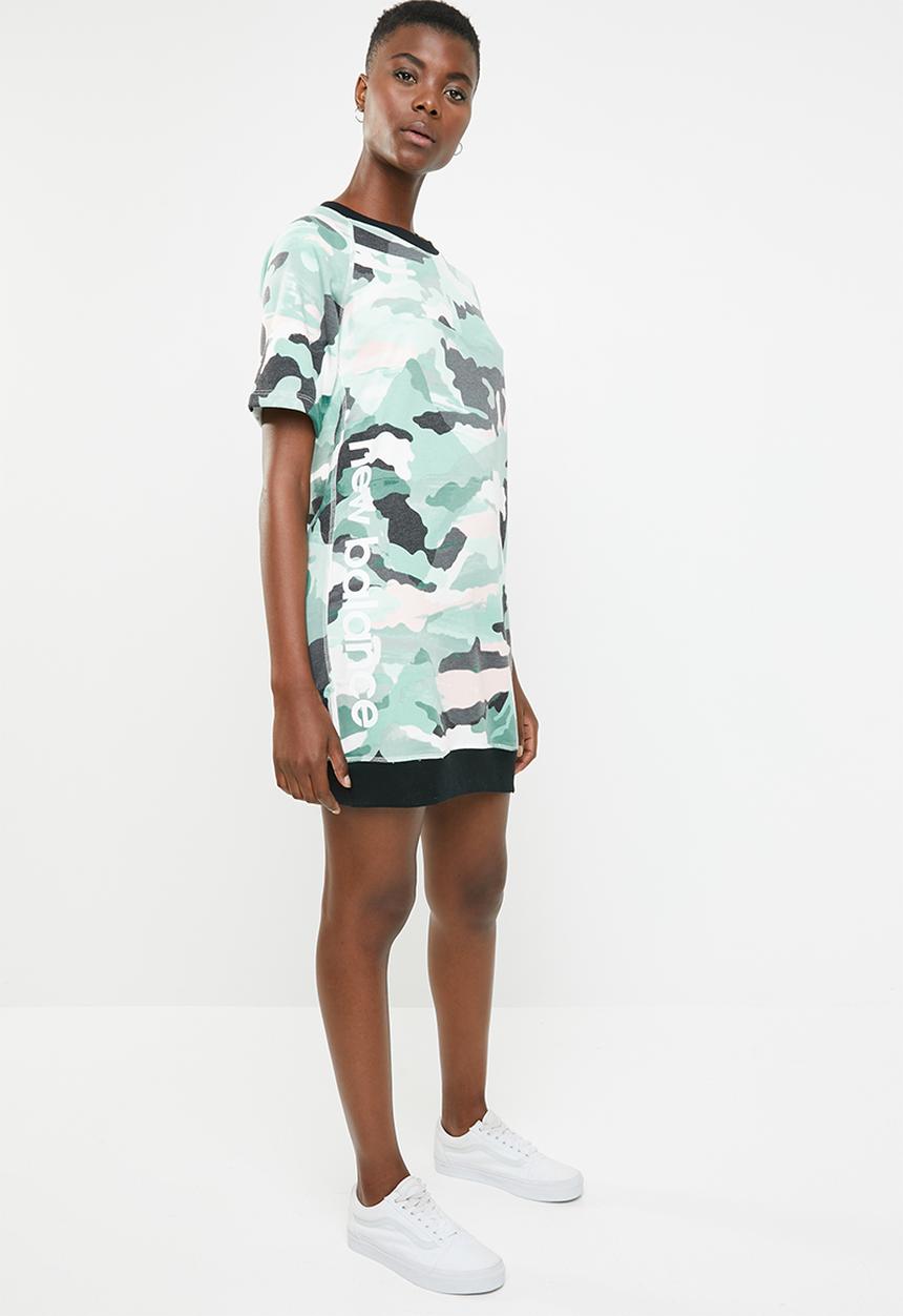 New Balance  - Essential aqua camo dress - multi 