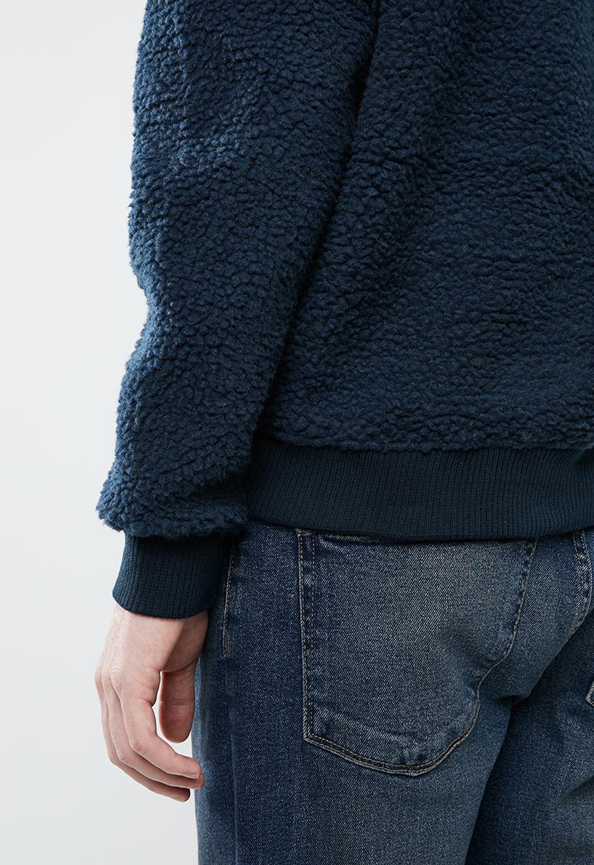 Brave Soul - Daim sweatshirt - navy