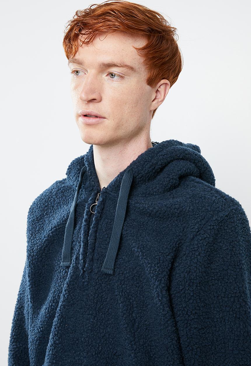 Brave Soul - Daim sweatshirt - navy