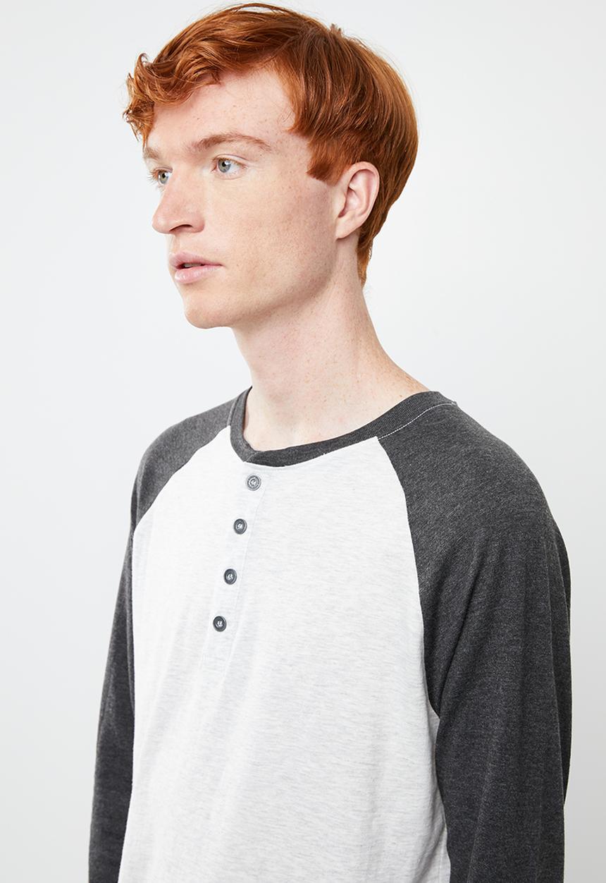 Brave Soul - Rasmus tee - grey