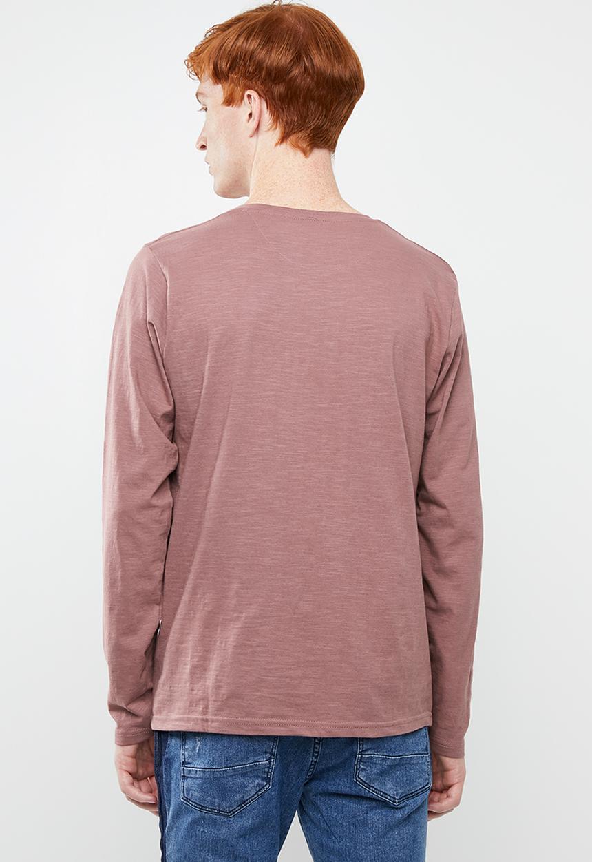 Brave Soul - Herrer tee - pink