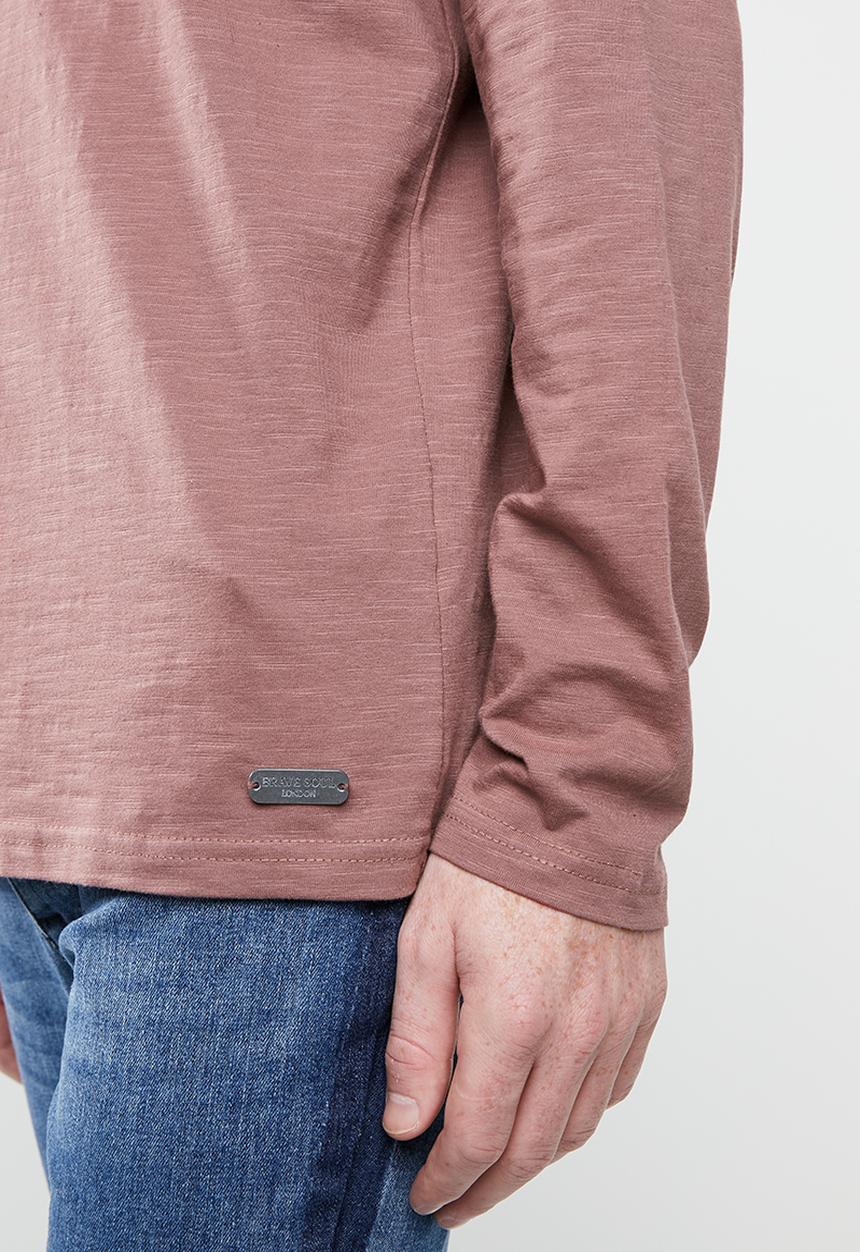 Brave Soul - Herrer tee - pink