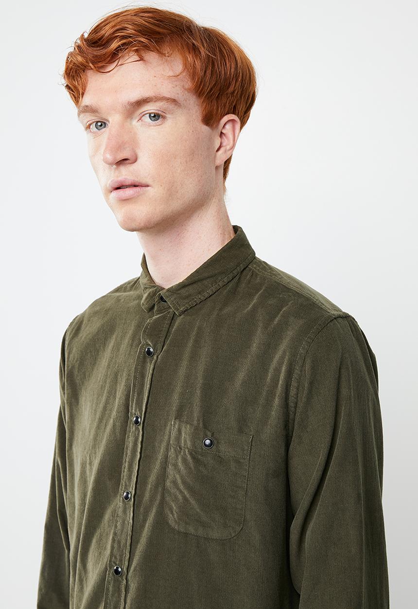Brave Soul - Brew LS shirt - green
