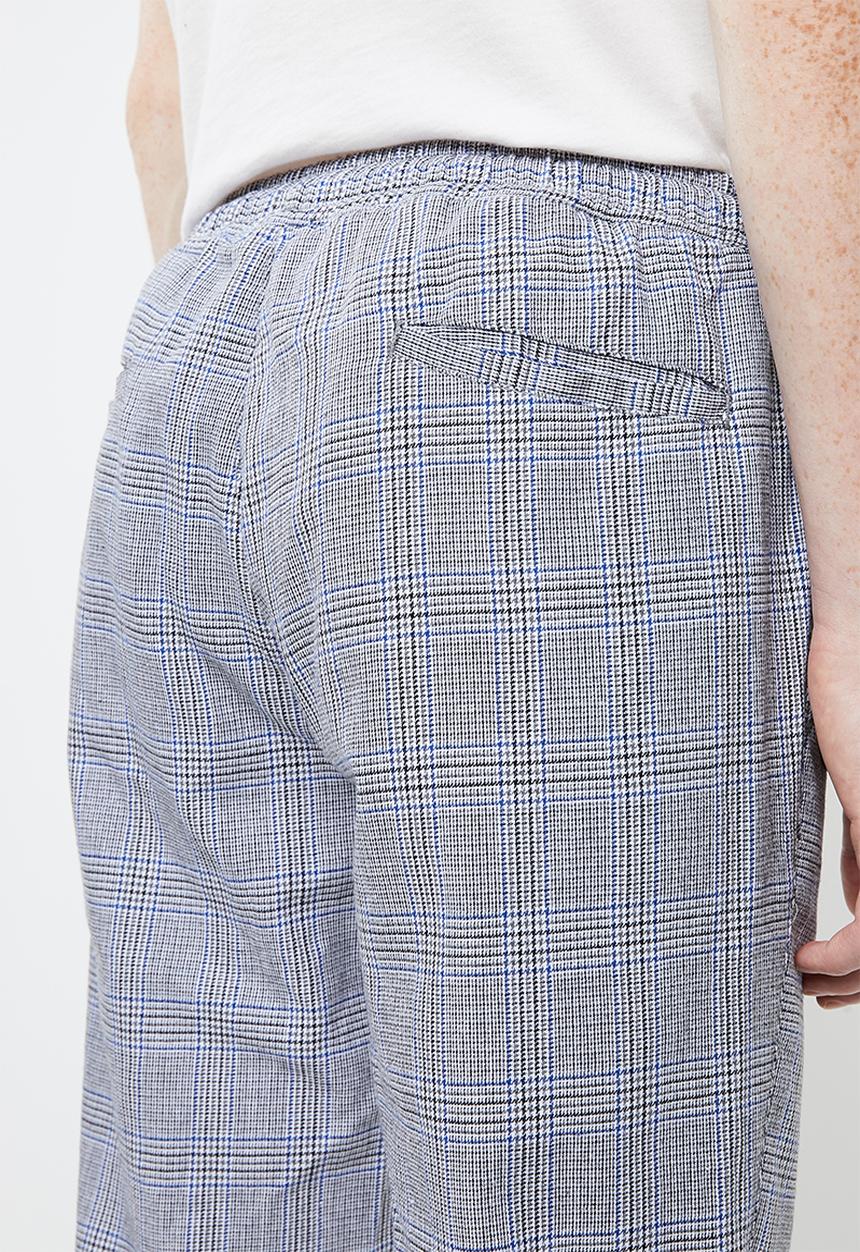 Superbalist - Open hem tapered check chino - multi