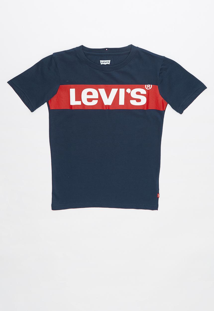 Levi’s® - Boys oversized box tab  T-shirt - blue