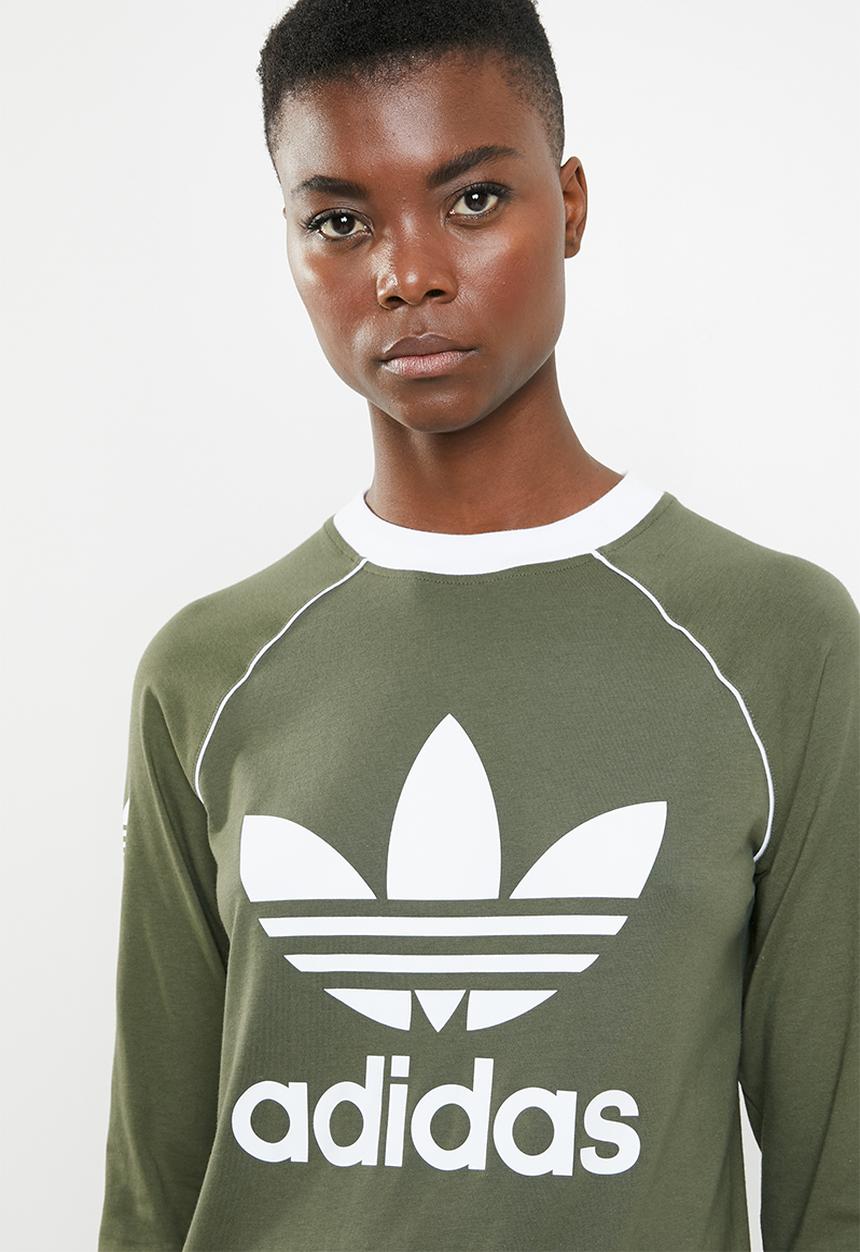 adidas Originals - Og long sleeve tee - khaki