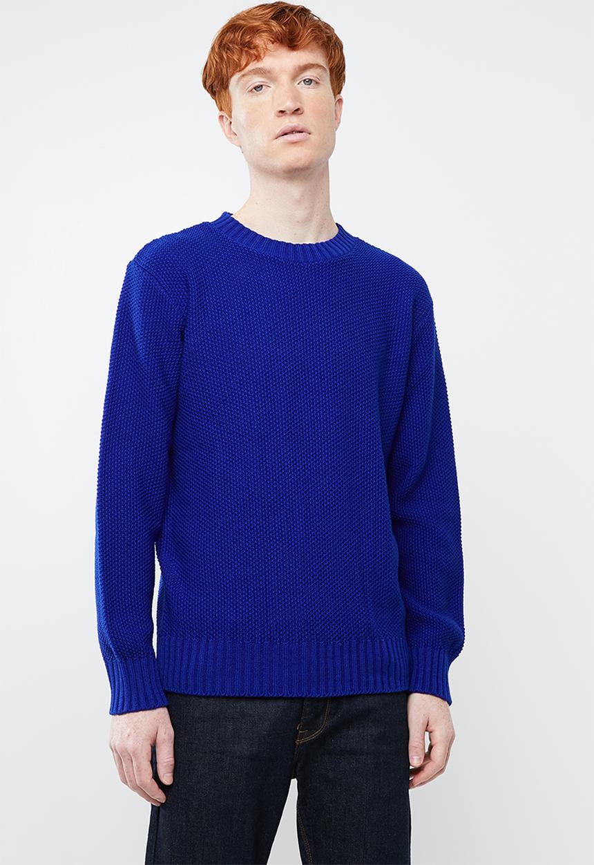 Superbalist - Oversized fisherman knit - blue