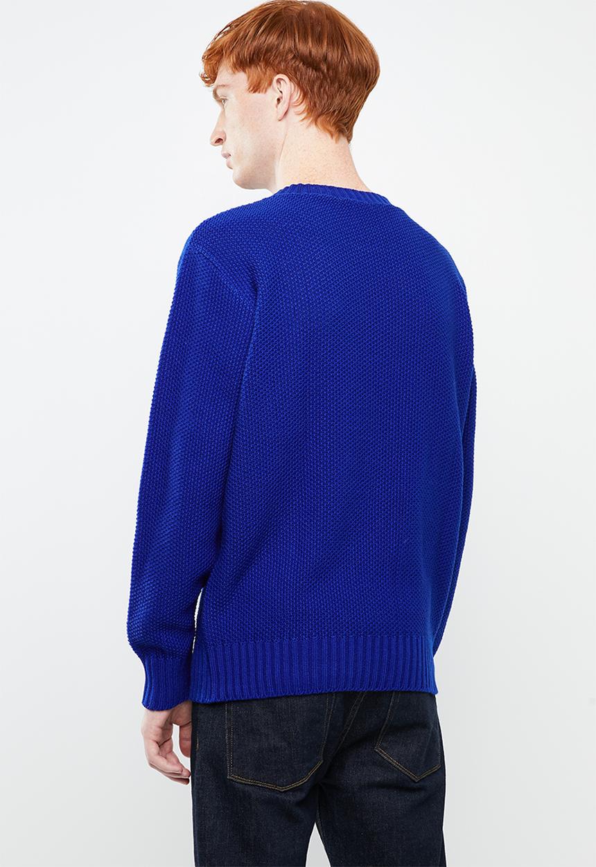 Superbalist - Oversized fisherman knit - blue
