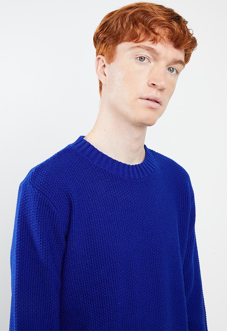 Superbalist - Oversized fisherman knit - blue