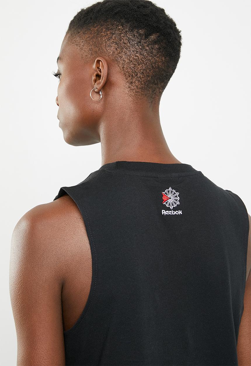 Reebok Classic - Classic reebok tank - black & white