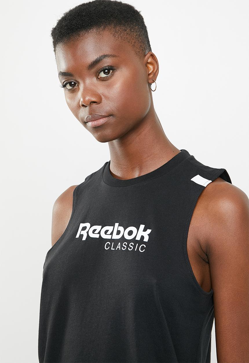 Reebok Classic - Classic reebok tank - black & white