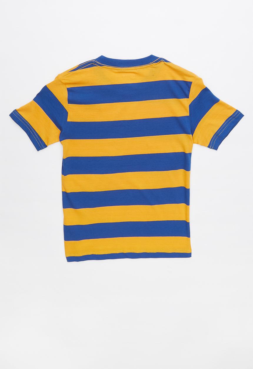 Levi’s® - Boys colour block knit top -  blue & yellow 